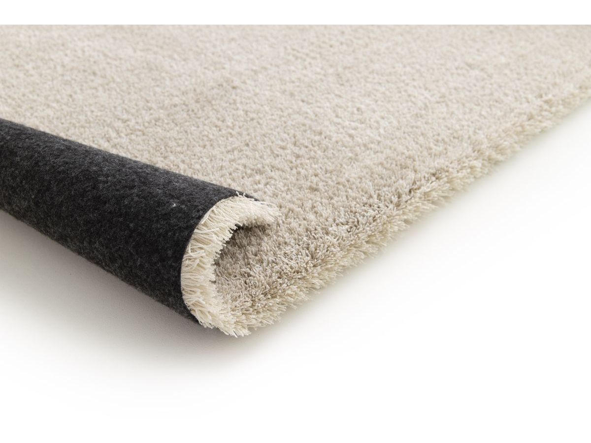 SIMEO effen wasbaar laagpolig vloerkleed