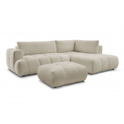 Angle L convertible + pouf
