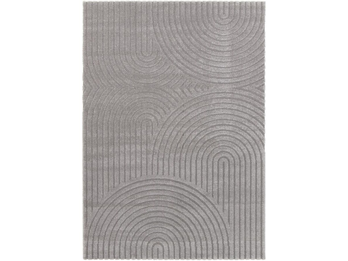 HERVE laagpolig vloerkleed met abstract patroon