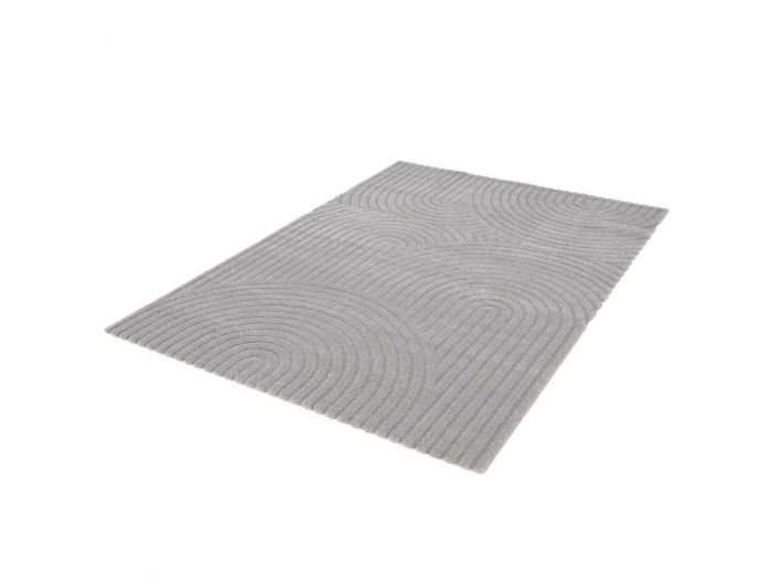 Tapis poils ras HERVE motif abstrait