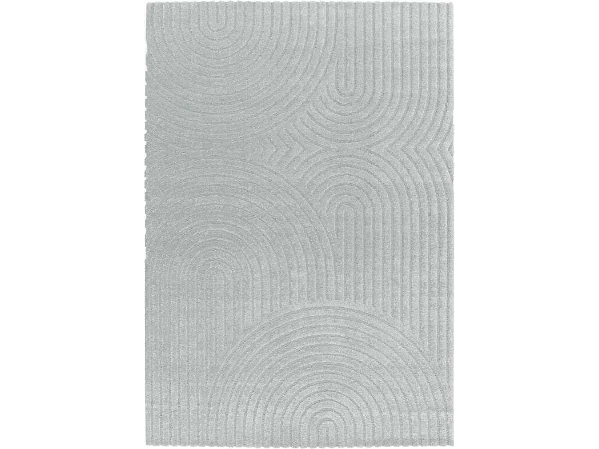 HERVE laagpolig vloerkleed met abstract patroon