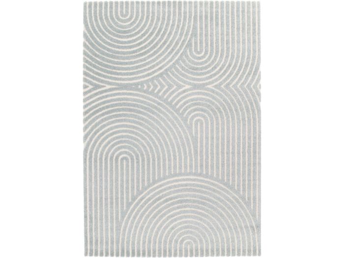 Tapis poils ras HERVE motif abstrait