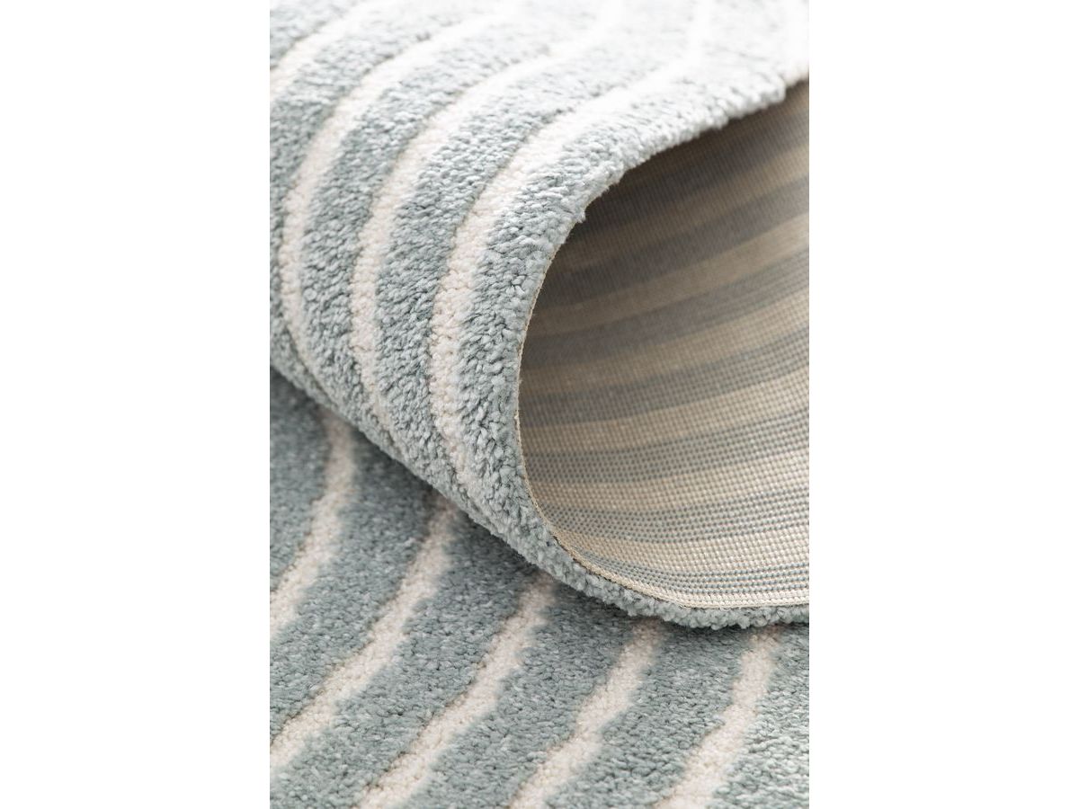 HERVE laagpolig vloerkleed met abstract patroon