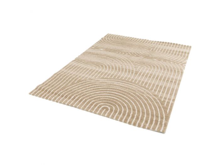 Tapis poils ras HERVE motif abstrait