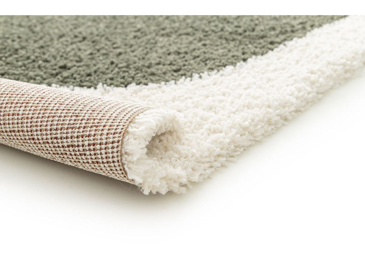 EZIO shaggy vloerkleed met abstract patroon