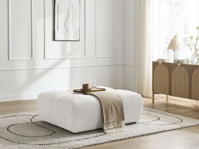 Pouf ANAKIN tissu bouclette