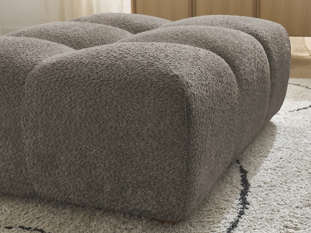 Pouf ANAKIN tissu bouclette