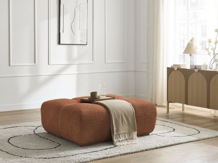 Pouf ANAKIN tissu bouclette