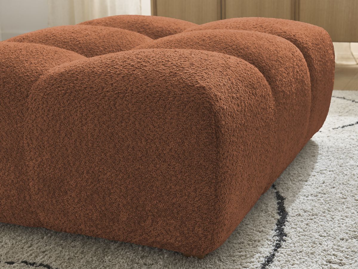 Pouf ANAKIN tissu bouclette