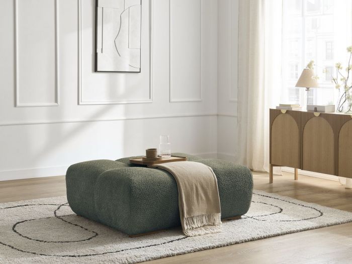 Pouf ANAKIN tissu bouclette