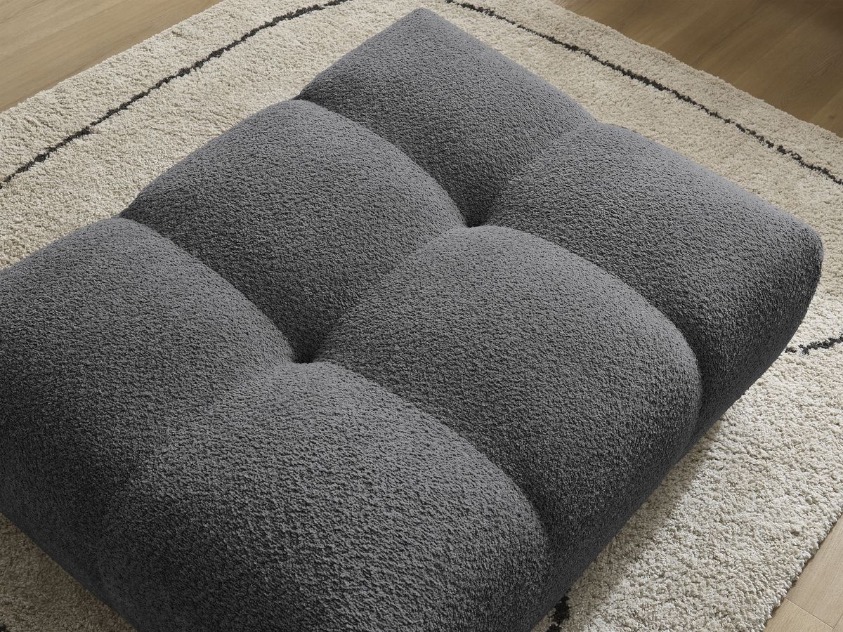 Pouf ANAKIN tissu bouclette