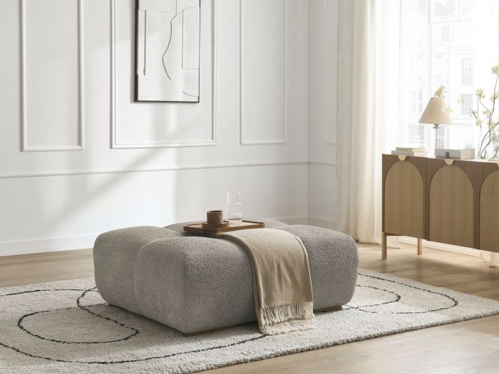 Pouf ANAKIN tissu bouclette