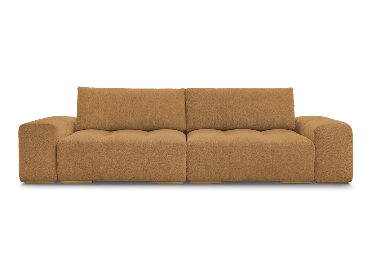 Canapé droit fixe 3 places ANAKIN tissu bouclette