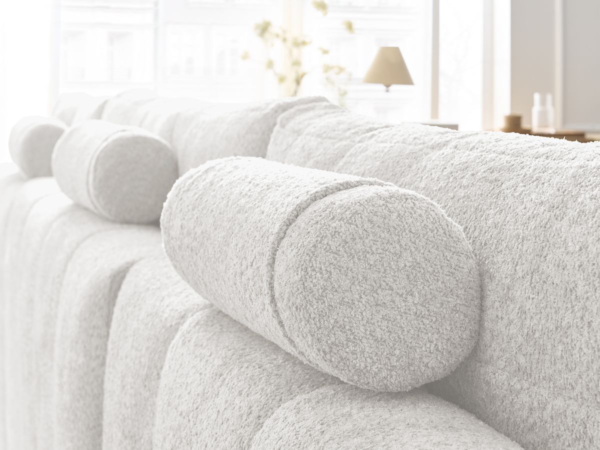ANAKIN panoramische slaapbank met opbergvak en badstof bekleding
