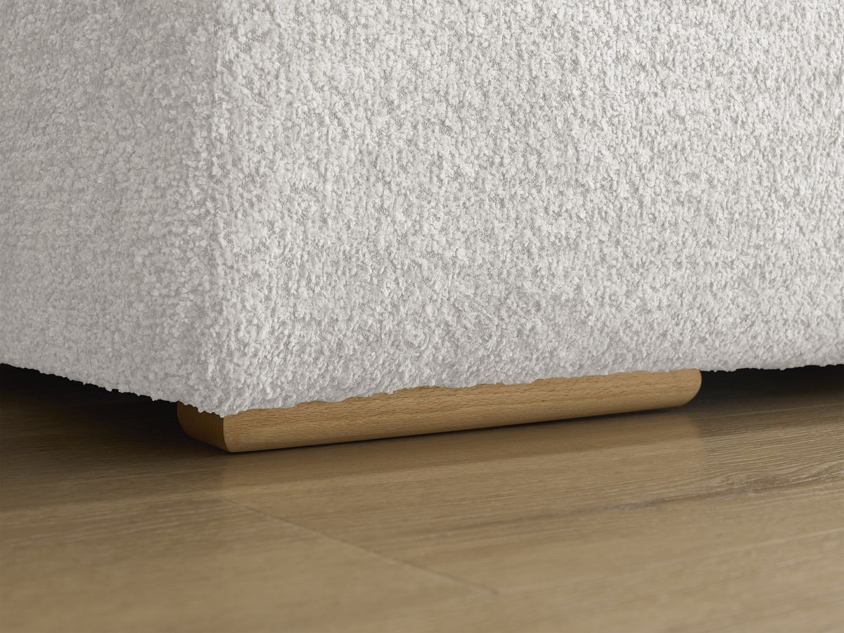 ANAKIN panoramische slaapbank met opbergvak en badstof bekleding