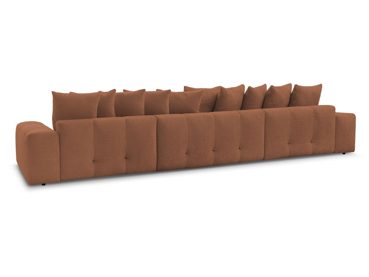 ANAKIN panoramische slaapbank met opbergvak en badstof bekleding