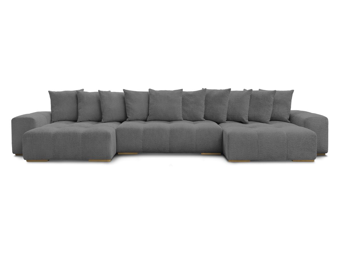 ANAKIN panoramische slaapbank met opbergvak en badstof bekleding