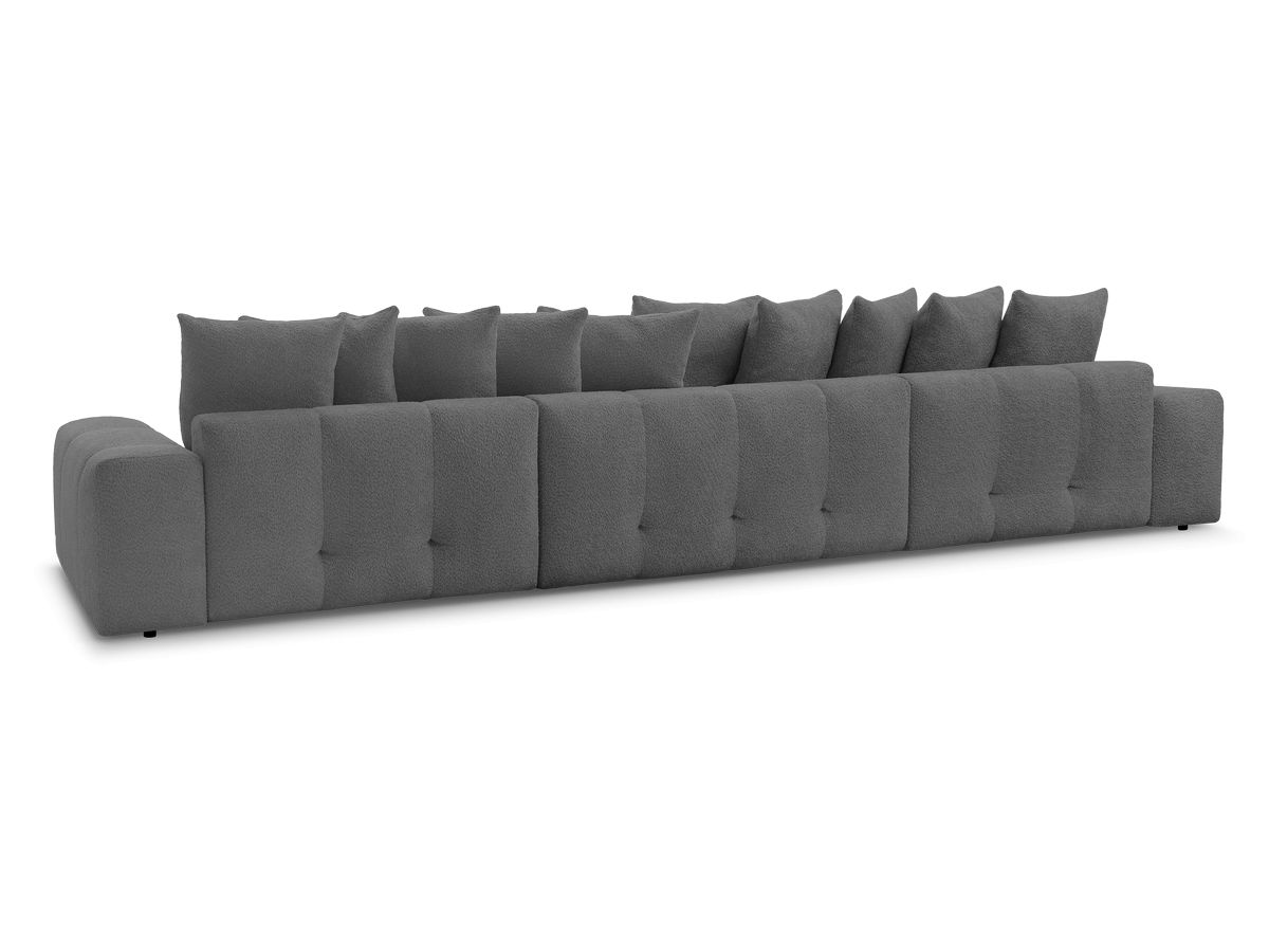 ANAKIN panoramische slaapbank met opbergvak en badstof bekleding