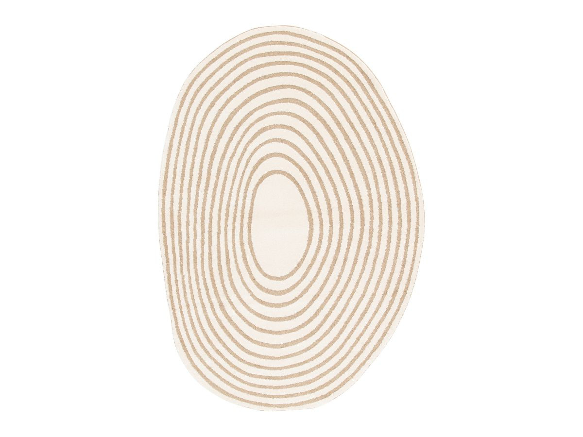 BRIAC kortpolig vloerkleed met geometrisch patroon