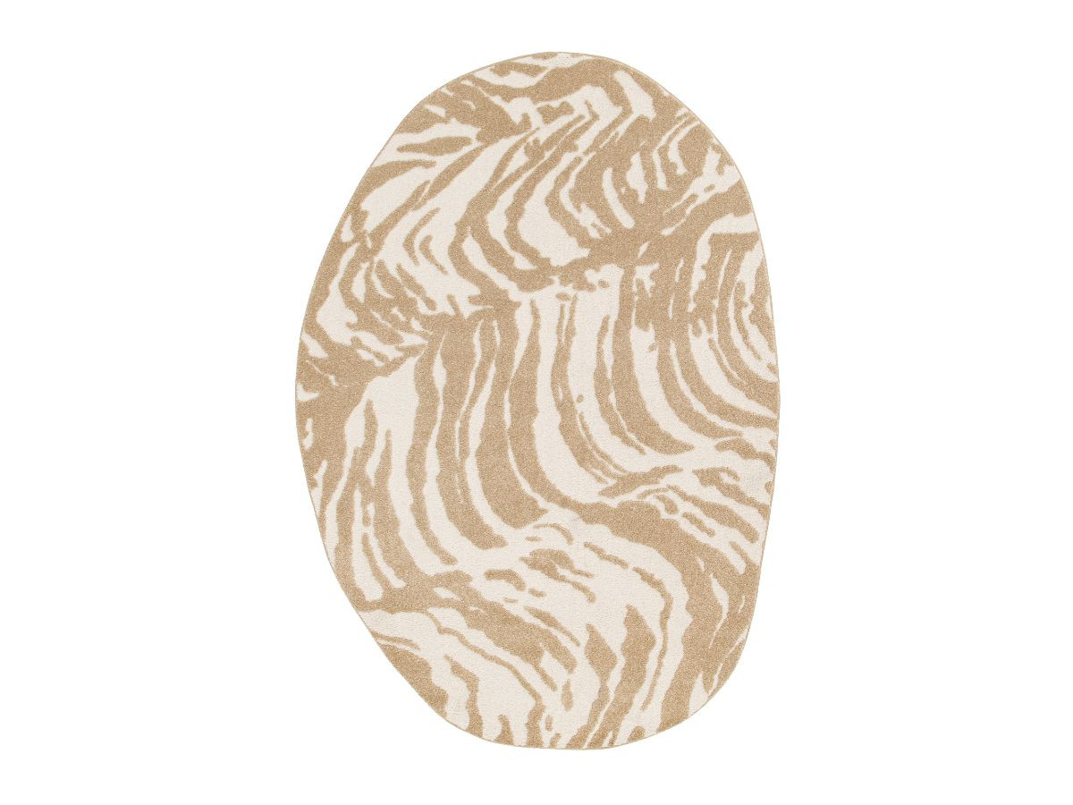 ORIAN kortpolig vloerkleed met abstract patroon