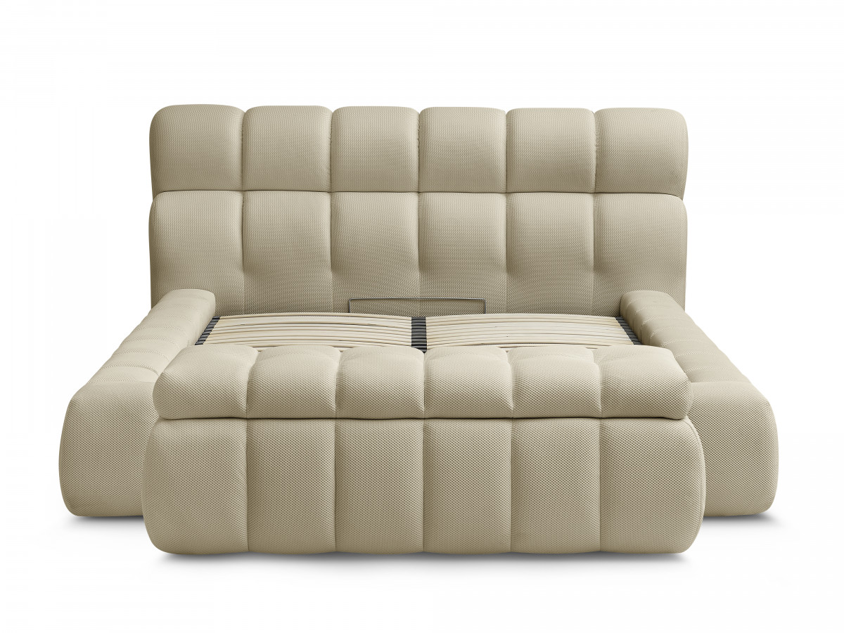 MONT-BLANC opbergbed + MONT-BLANC bedeinde van netstof