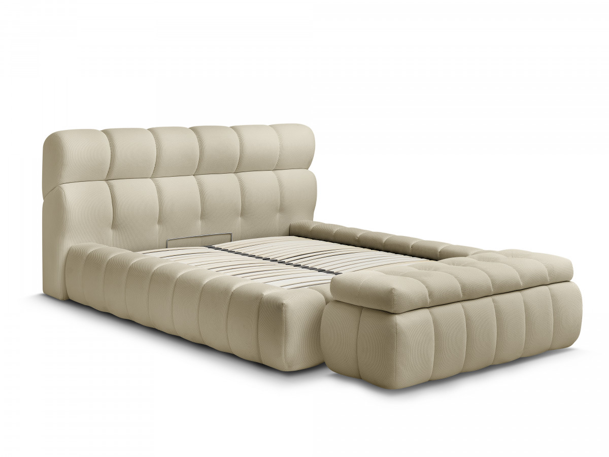 MONT-BLANC opbergbed + MONT-BLANC bedeinde van netstof