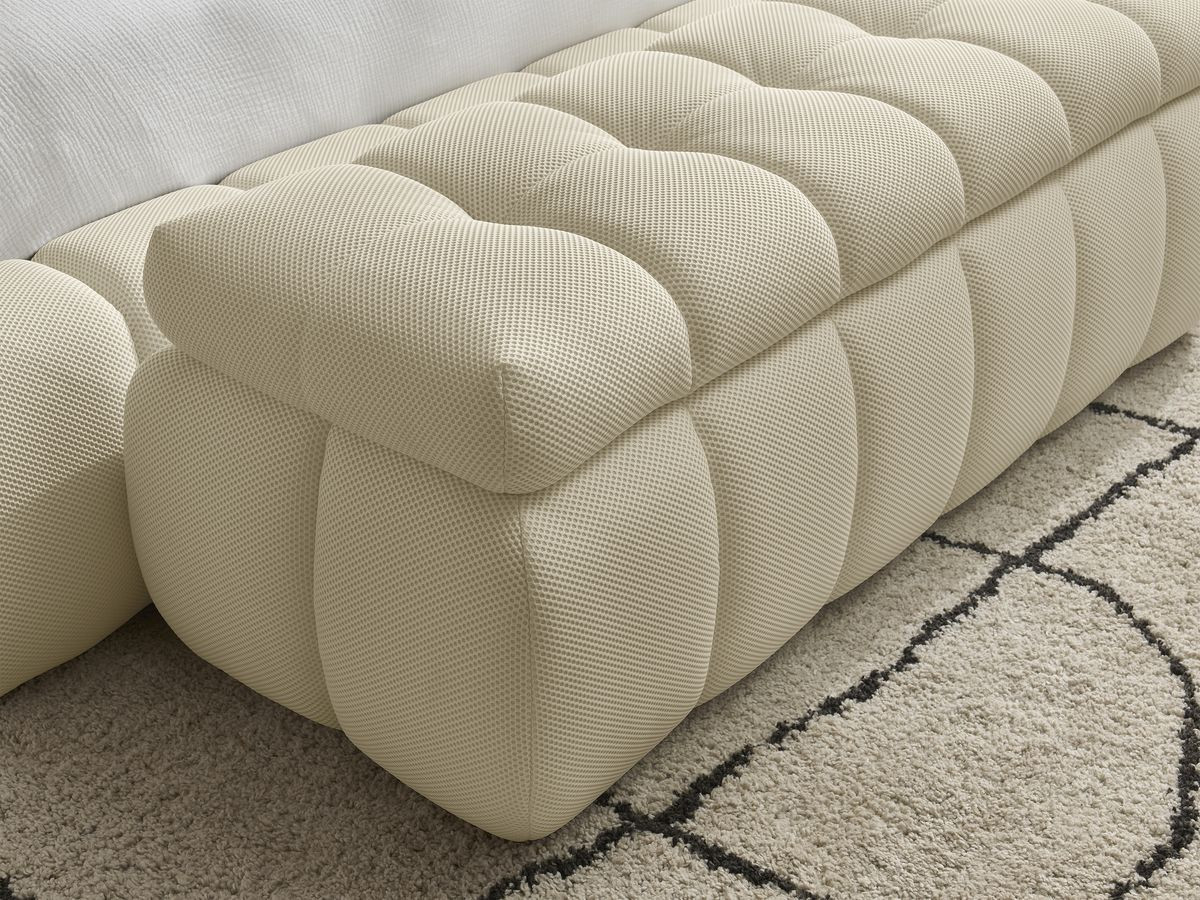 MONT-BLANC opbergbed + MONT-BLANC bedeinde van netstof