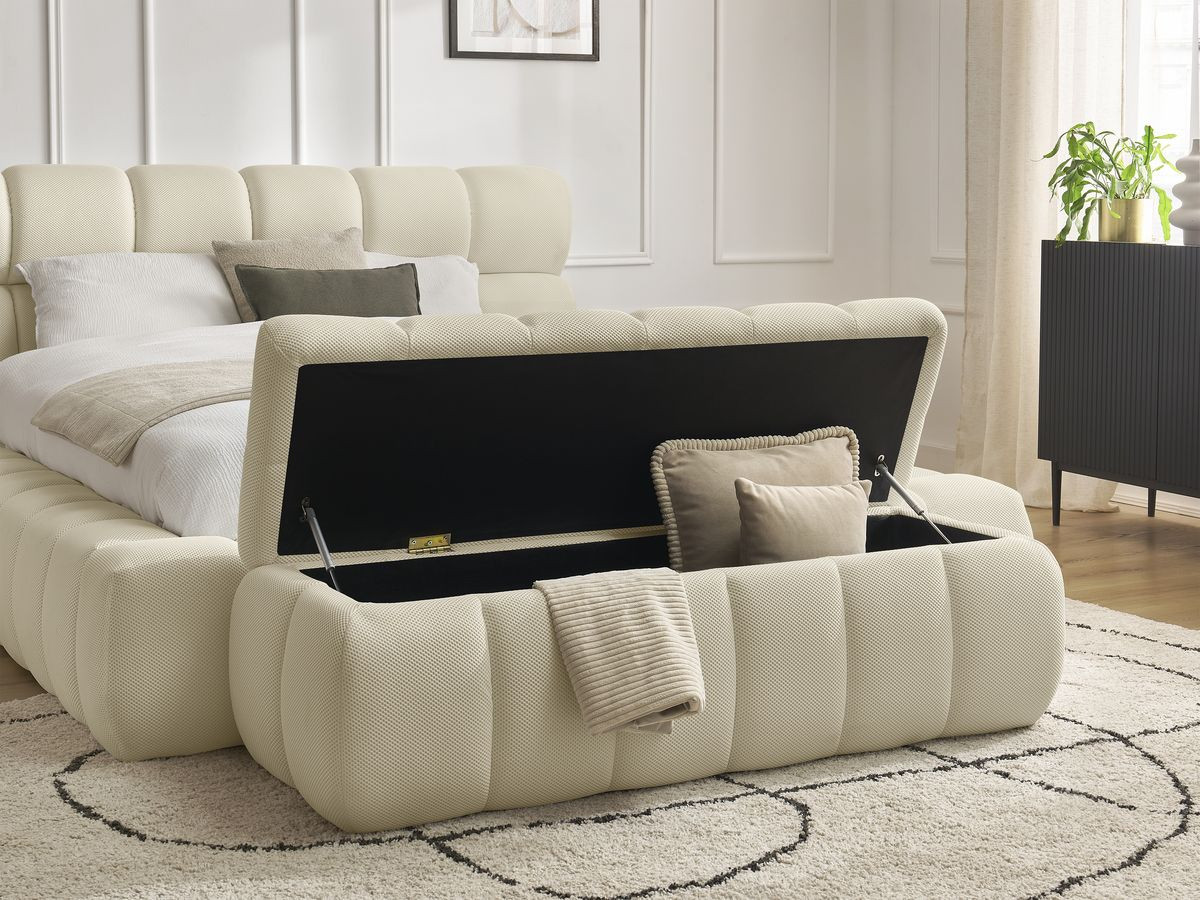 MONT-BLANC opbergbed + MONT-BLANC bedeinde van netstof