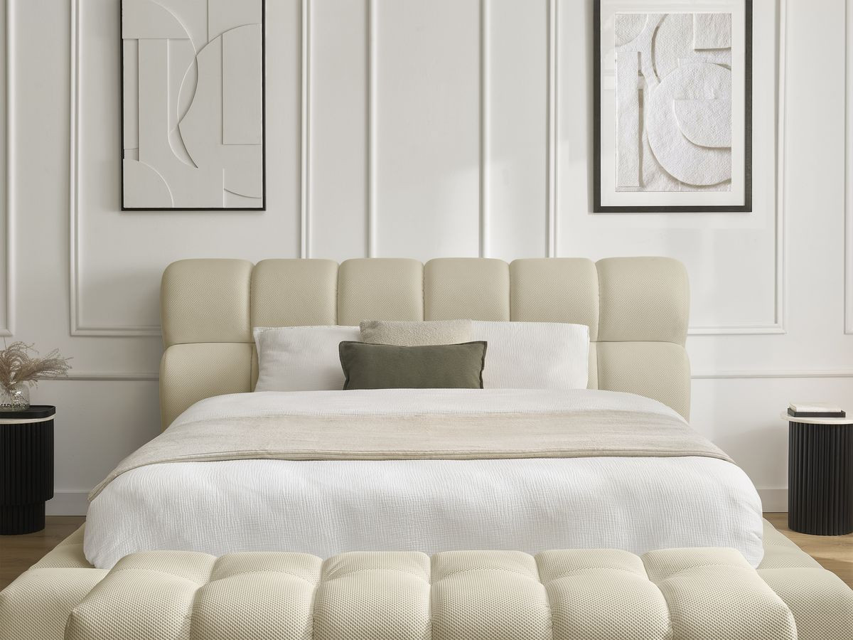MONT-BLANC opbergbed + MONT-BLANC bedeinde van netstof