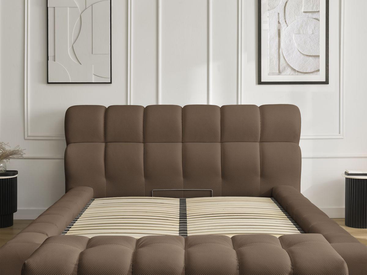 MONT-BLANC opbergbed + MONT-BLANC bedeinde van netstof