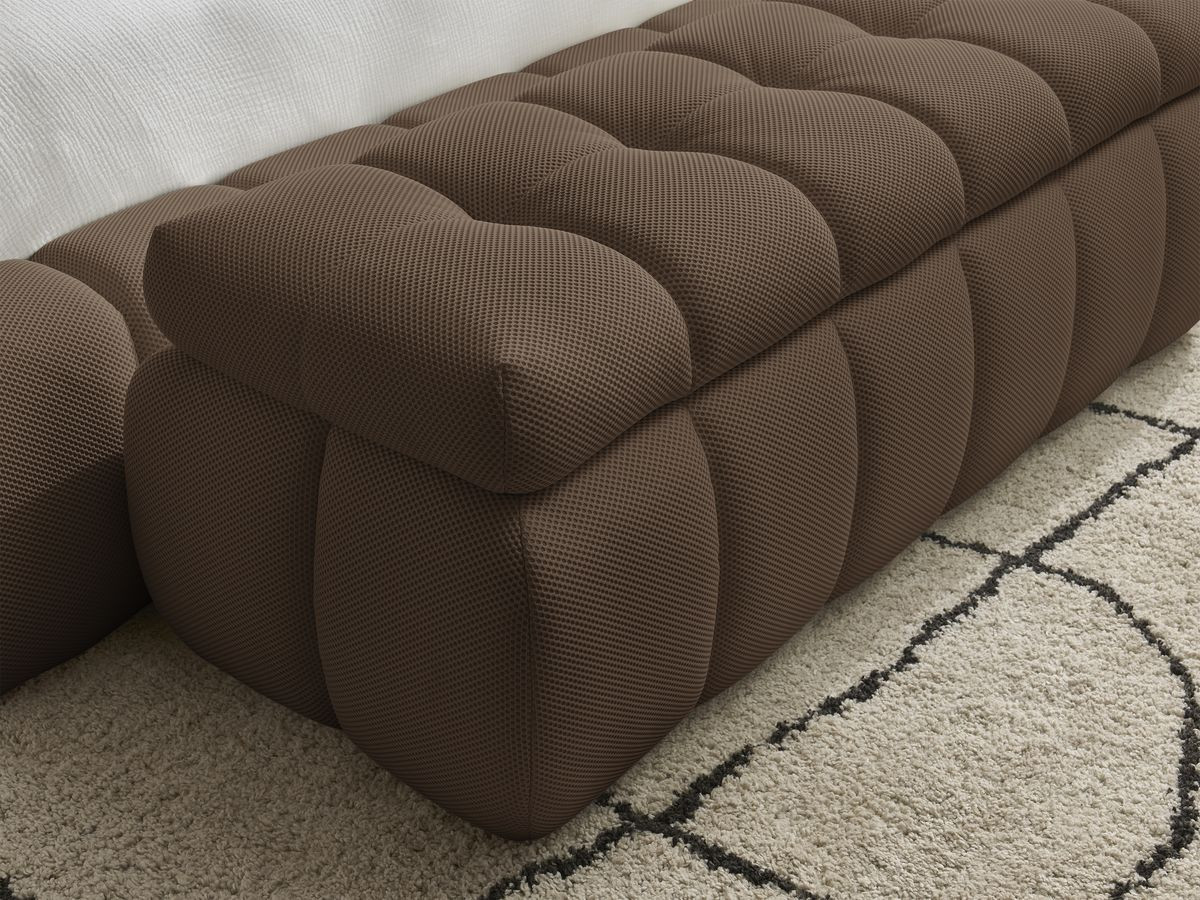 MONT-BLANC opbergbed + MONT-BLANC bedeinde van netstof