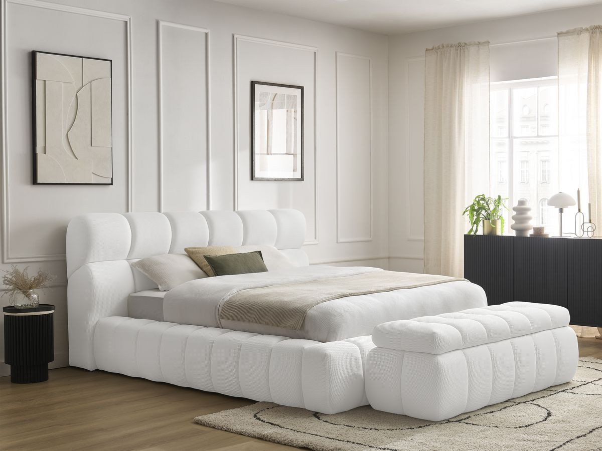 MONT-BLANC opbergbed + MONT-BLANC bedeinde van netstof