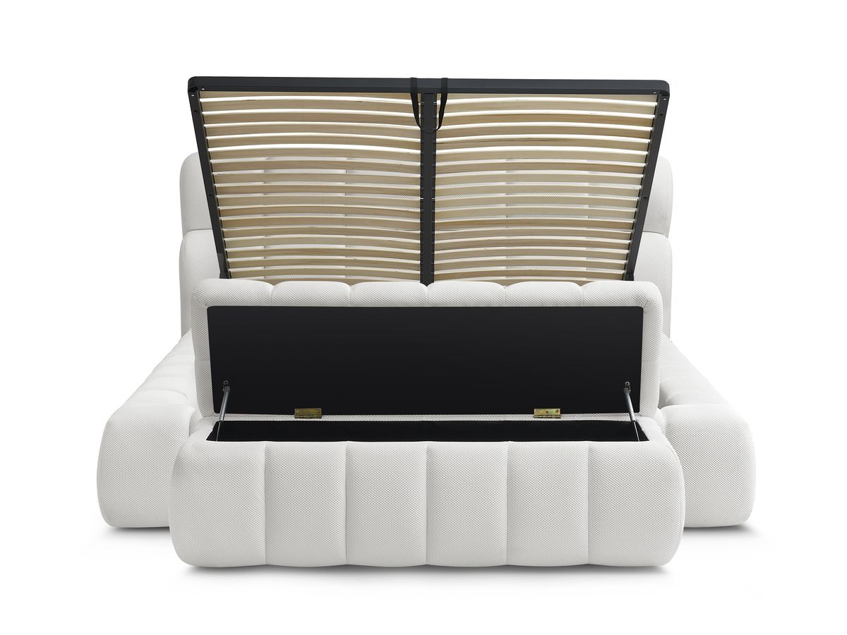 MONT-BLANC opbergbed + MONT-BLANC bedeinde van netstof