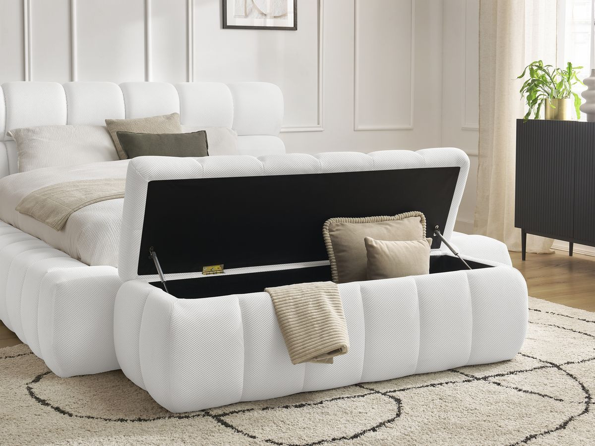 MONT-BLANC opbergbed + MONT-BLANC bedeinde van netstof