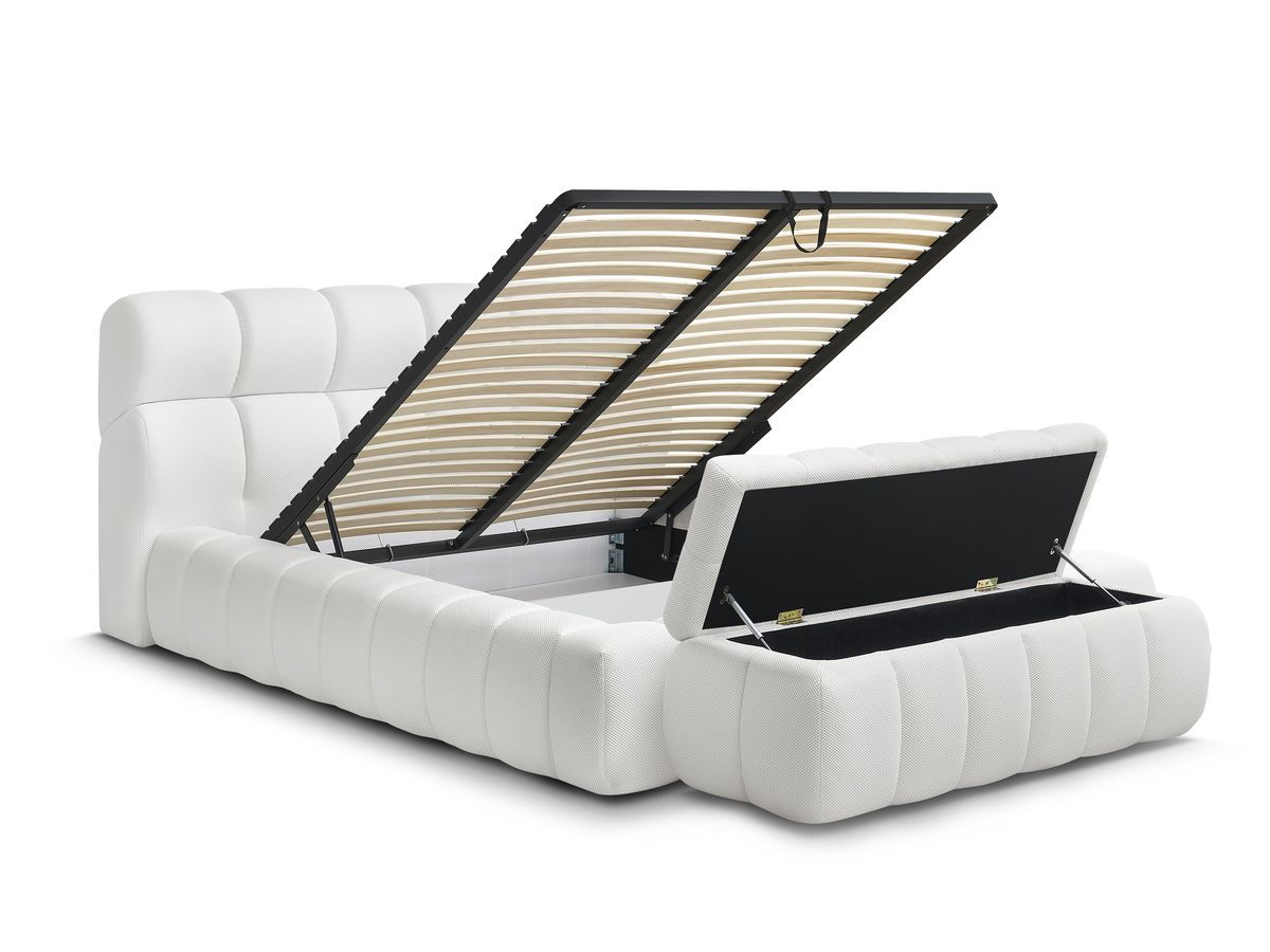 MONT-BLANC opbergbed + MONT-BLANC bedeinde van netstof