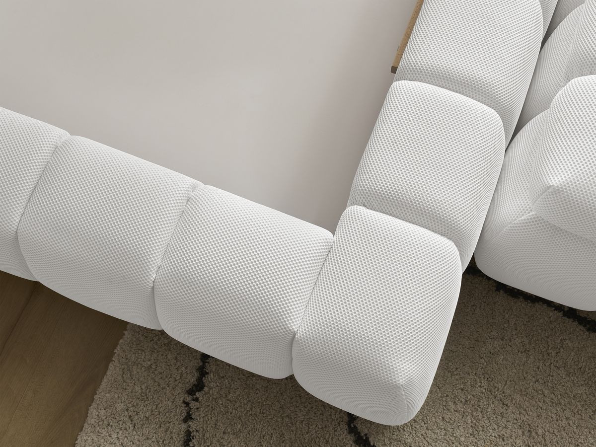 MONT-BLANC opbergbed + MONT-BLANC bedeinde van netstof