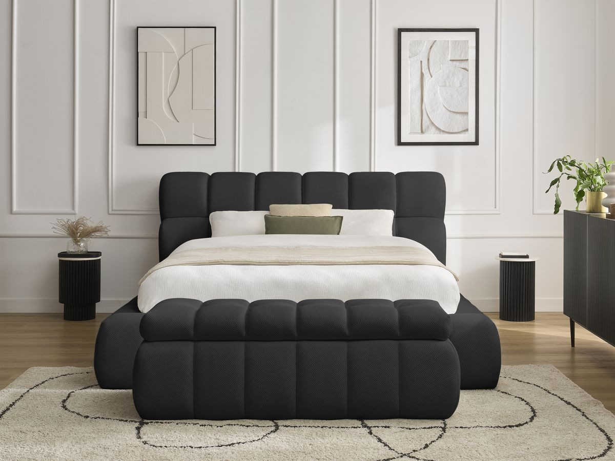 MONT-BLANC opbergbed + MONT-BLANC bedeinde van netstof