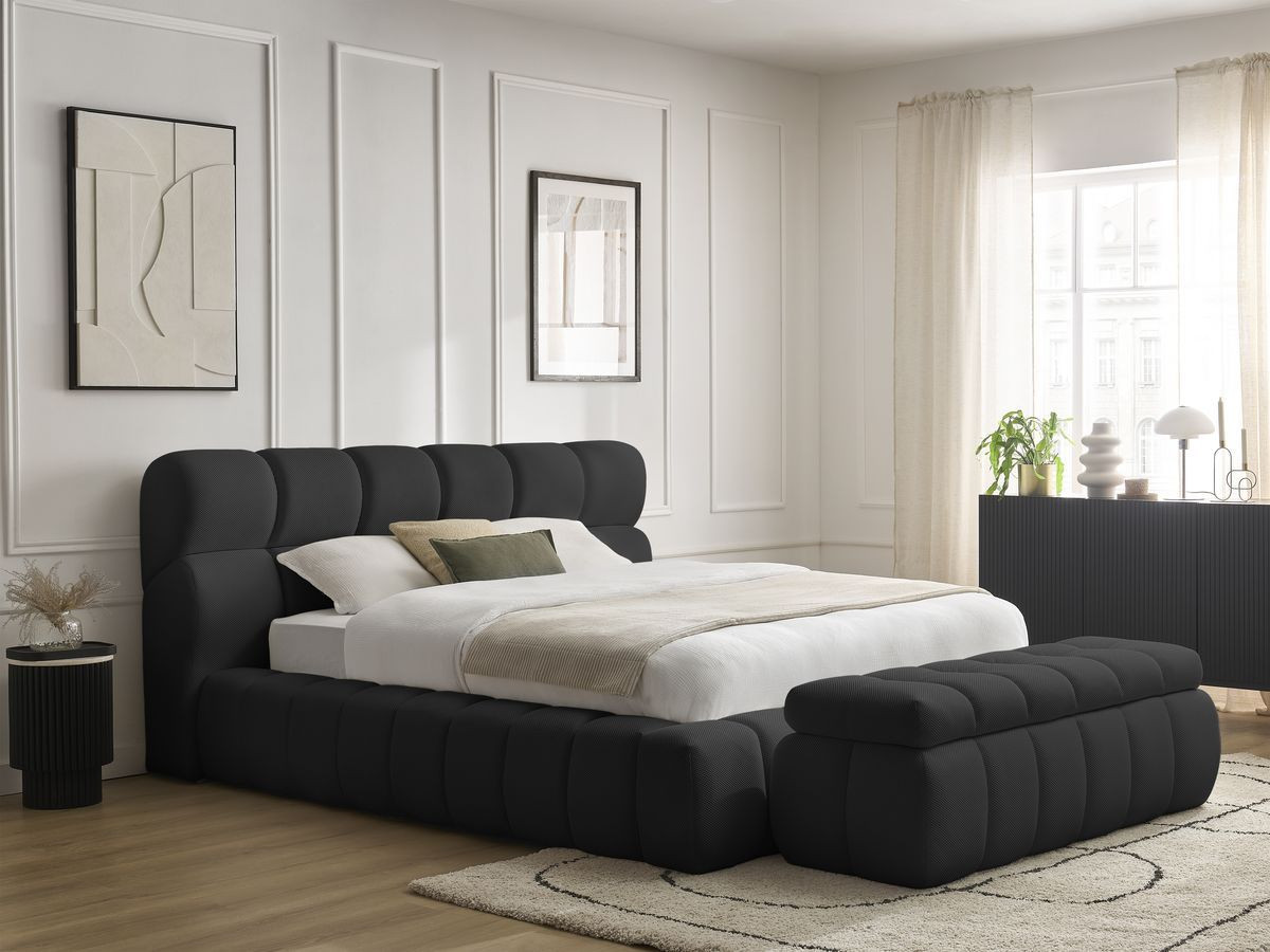 MONT-BLANC opbergbed + MONT-BLANC bedeinde van netstof