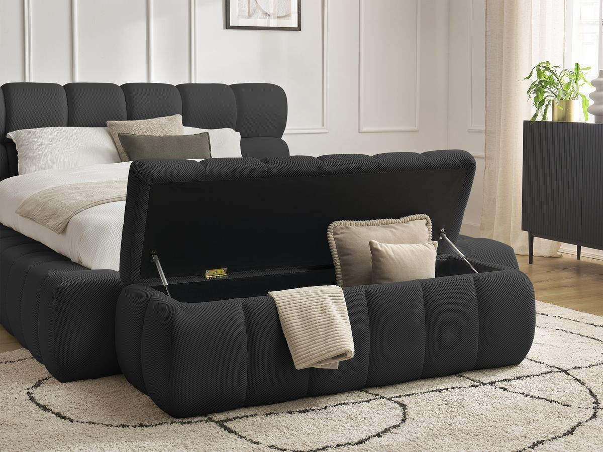 MONT-BLANC opbergbed + MONT-BLANC bedeinde van netstof