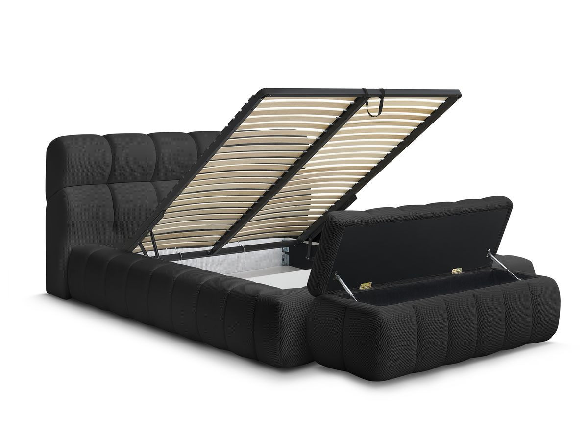 MONT-BLANC opbergbed + MONT-BLANC bedeinde van netstof