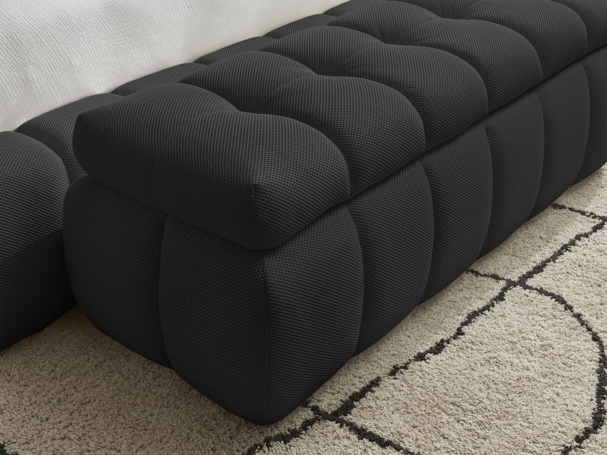 MONT-BLANC opbergbed + MONT-BLANC bedeinde van netstof