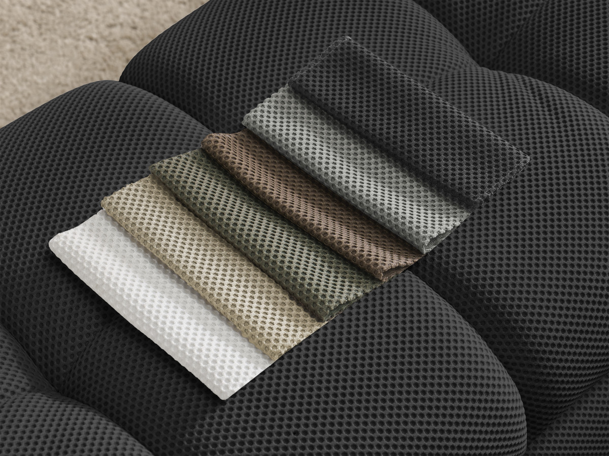 MONT-BLANC opbergbed + MONT-BLANC bedeinde van netstof