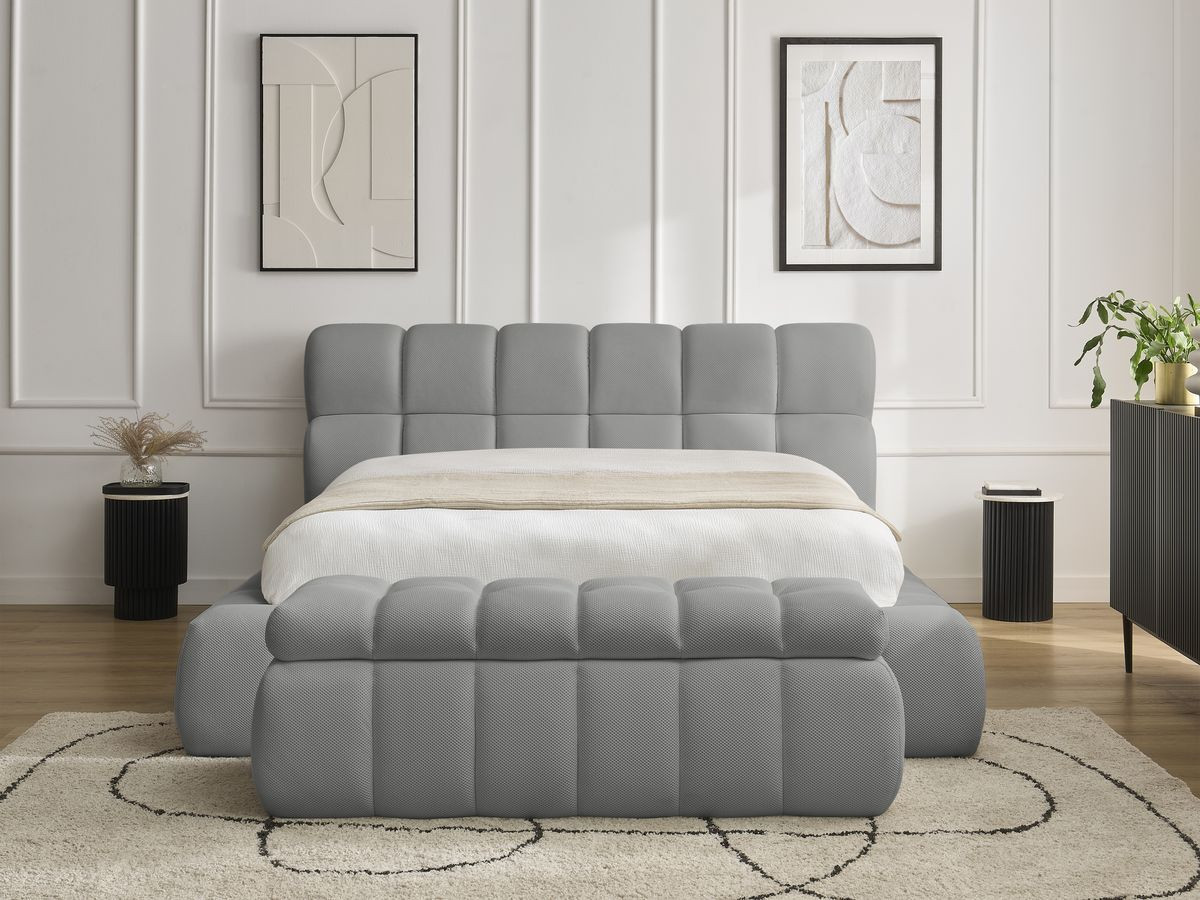 MONT-BLANC opbergbed + MONT-BLANC bedeinde van netstof