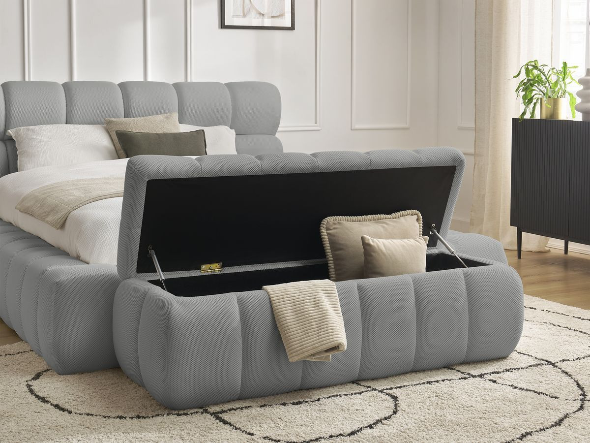 MONT-BLANC opbergbed + MONT-BLANC bedeinde van netstof