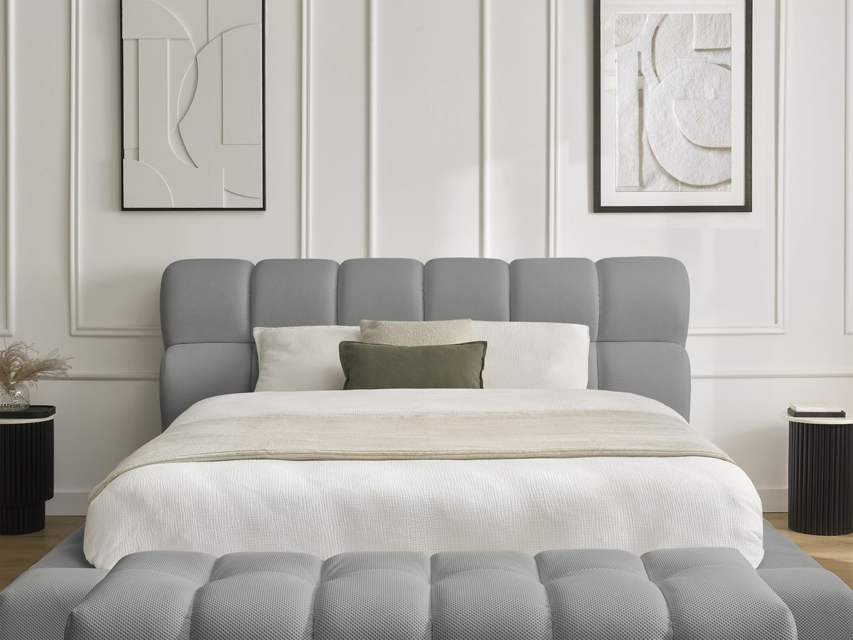 MONT-BLANC opbergbed + MONT-BLANC bedeinde van netstof