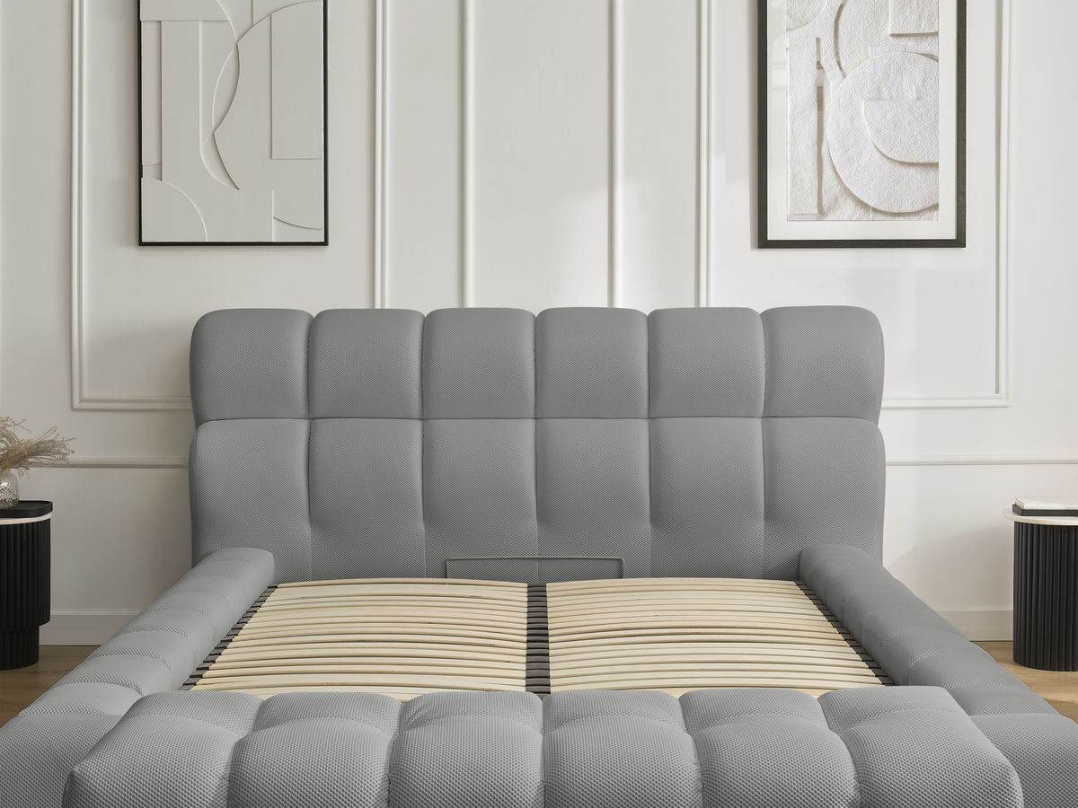 MONT-BLANC opbergbed + MONT-BLANC bedeinde van netstof