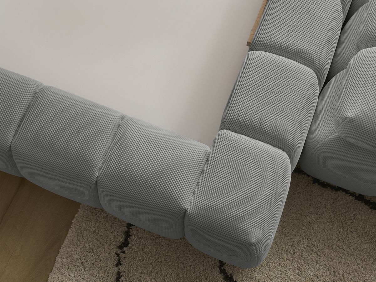 MONT-BLANC opbergbed + MONT-BLANC bedeinde van netstof