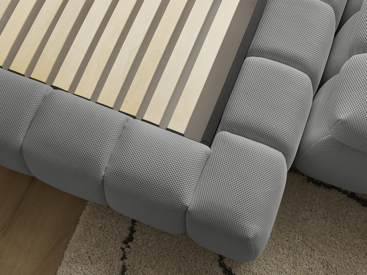 MONT-BLANC opbergbed + MONT-BLANC bedeinde van netstof