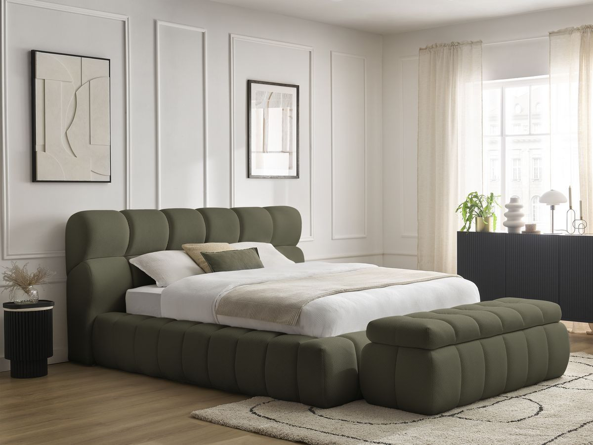 MONT-BLANC opbergbed + MONT-BLANC bedeinde van netstof