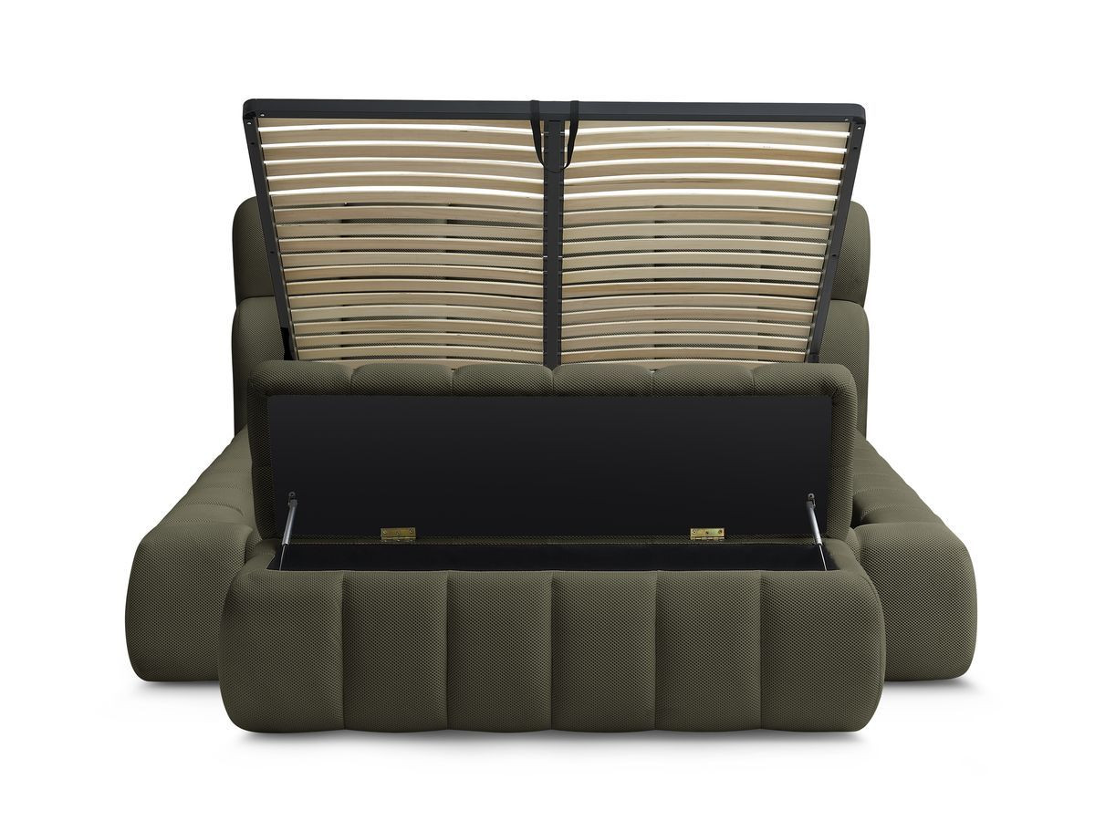 MONT-BLANC opbergbed + MONT-BLANC bedeinde van netstof